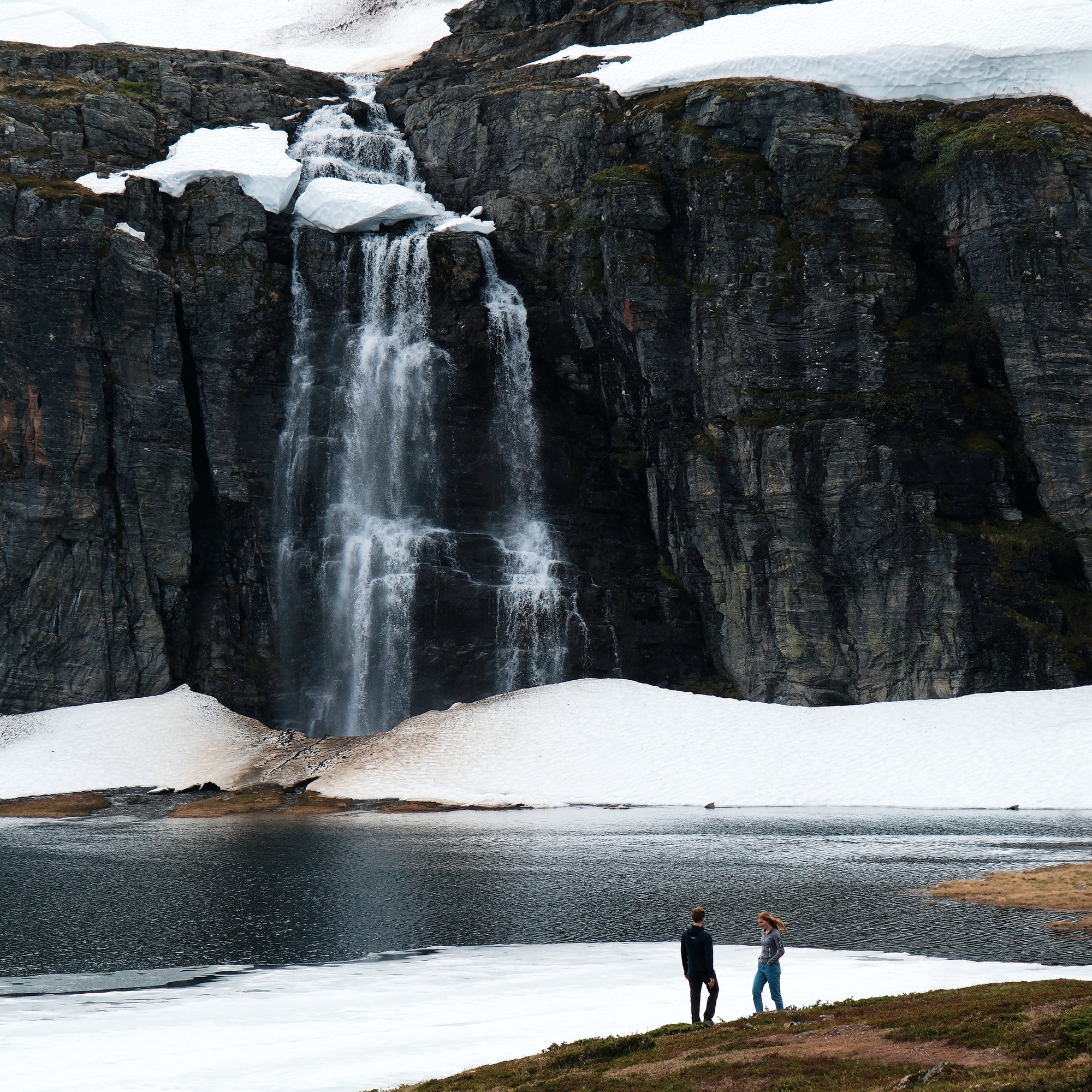 Flotane waterfall, Norway